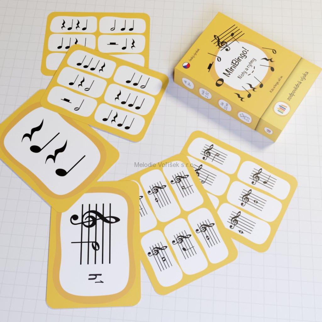 MiniBingo: Noty a rytmy