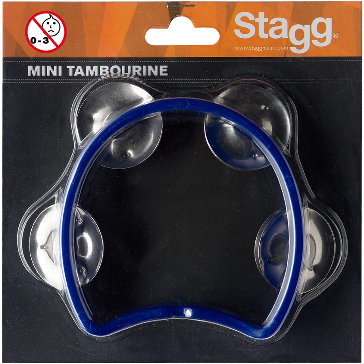 STAGG TAB-MINI/BL, mini tamburína modrá