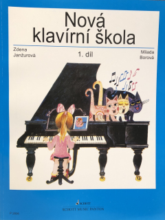 JANŽUROVÁ, BOROVÁ: Nová klavírní škola 1.díl