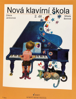 JANŽUROVÁ, BOROVÁ: Nová klavírní škola 2.díl