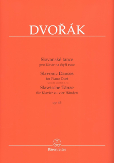 ANTONÍN DVOŘÁK: Slovanské tance pro klavír na čtyři ruce