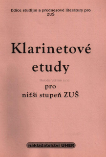 Klarinetové etudy pro nižší stupeň ZUŠ