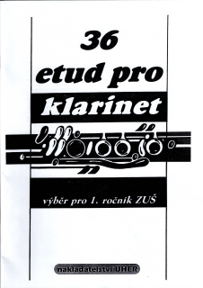 36 etud pro klarinet
