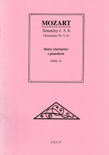 W.A.MOZART: Sonatiny č. 5, 6