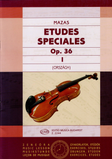 Mazas: Études Spéciales op. 36/1