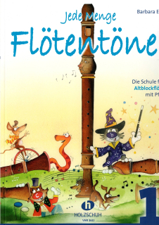 Barbara Ertl: Jede Menge Flötentöne! (Altblockflöte) band 1