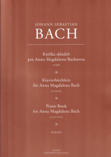 J.S.Bach: Knížka skladeb pro Annu Magdalenu Bachovou