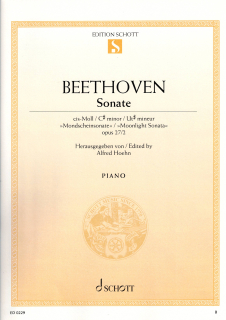 Ludwig van Beethoven: Sonate cis-Moll (Měsíční sonáta)