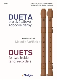 MARTINA BAČOVÁ: Dueta pro dvě altové zobcové flétny