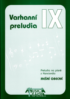 Varhanní preludia IX - 2. přepracované vydání