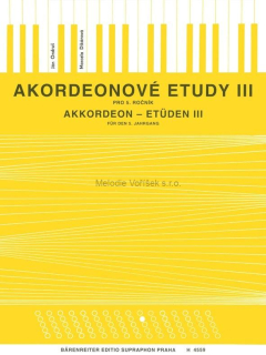 JÁN ONDRUŠ - MARCELA DIKÁNOVÁ: Akordeonové etudy III 