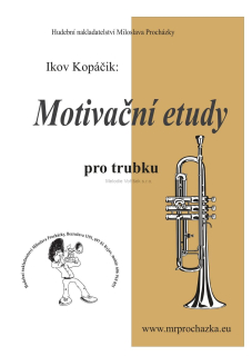 Ikov Kopáčik: Motivační etudy pro trubku