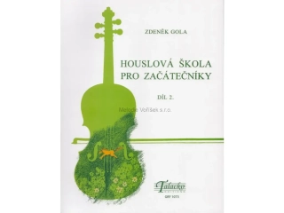 Zdeněk Gola: Houslová škola pro začátečníky 2. díl