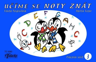 MARTIN VOZAR - VĚRA POSPÍŠILOVÁ: Učíme se noty znát
