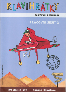KLAVIHRÁTKY - cestování s klavírem - pracovní sešit 2