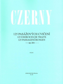 CARL CZERNY: 125 pasážových cvičení 