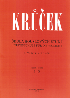 VÁCLAV KRŮČEK: Škola houslových etud I - sešit 1-2